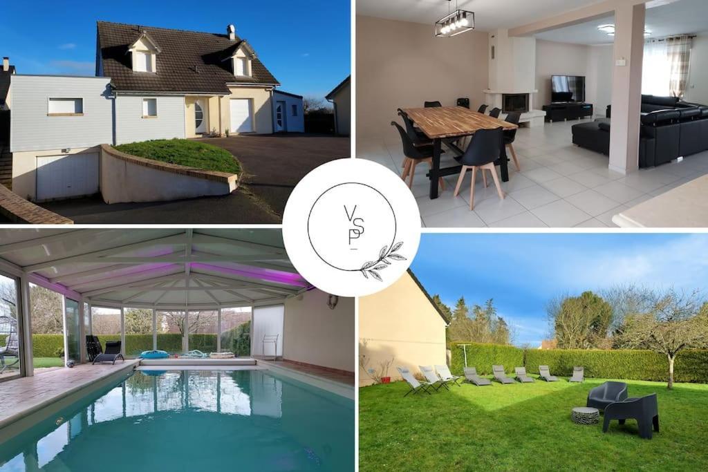 Villa Avec Piscine Chauffee A Moins 1H30 De Paris Saint-Pierre-des-Fleurs Exterior photo
